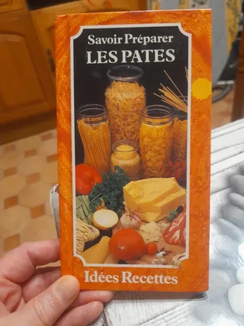 Les pâtes  livre recette