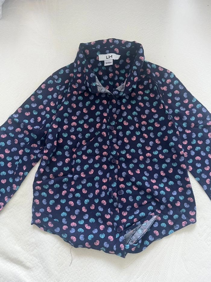 Petite Blouse La Halle Bleu Marine