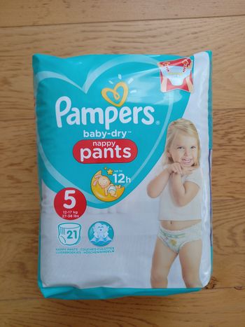 Couches pants Pampers T5