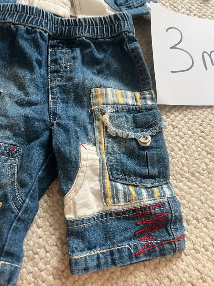 Ensemble jean et chemise 3 mois - photo numéro 4