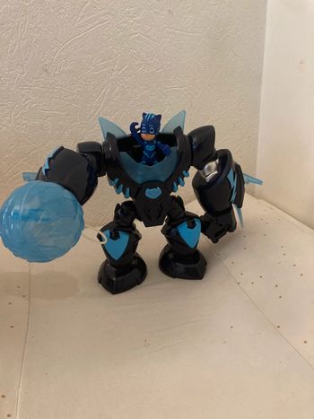 Robot Géant Nuit Noire - Pyjamasques avec Figurine Yoyo