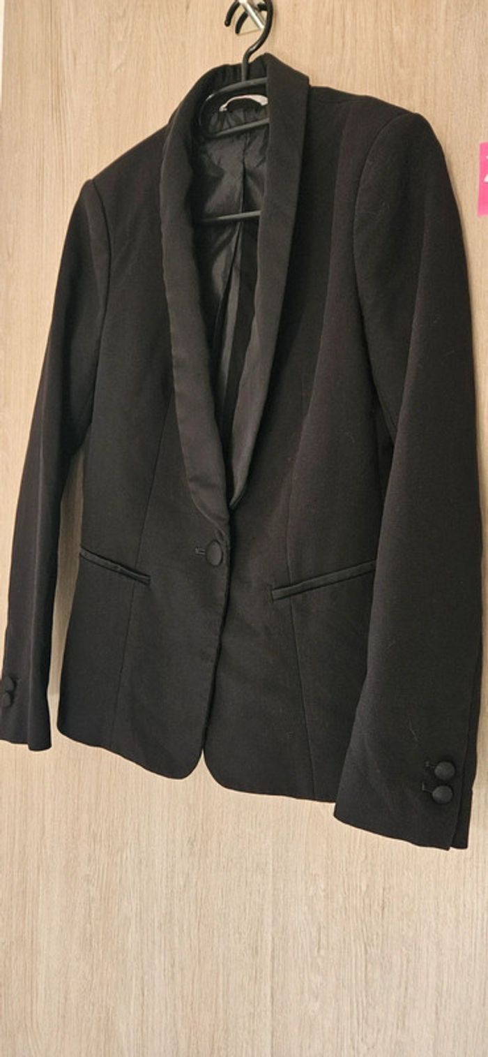 Veste de tailleur noire femme XS - photo numéro 2