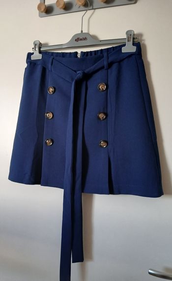 Jupe courte plissé femme