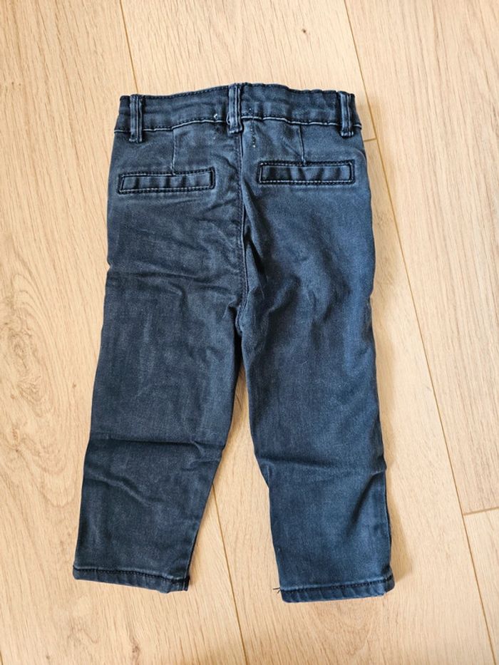 Jean slim bleu foncé - orchestra - 9 mois/71 cm - photo numéro 2