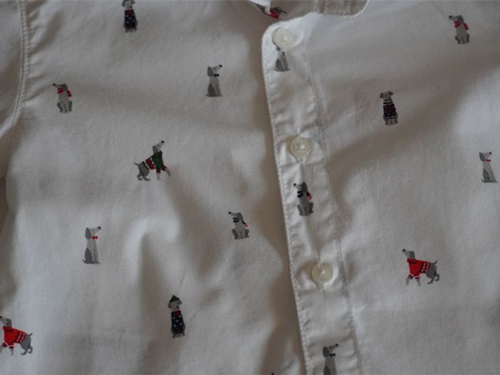 Ensemble Mayoral 9 mois : Pantalon en Jean + Chemise blanche fantaisie - photo numéro 5