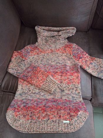 Ravissant petit PULL Multicolore T38 " Collection L" - Neuf