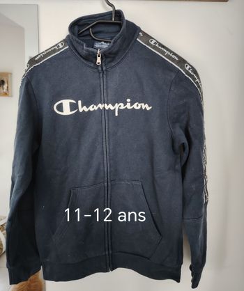 Veste champion taille 11-12 ans 