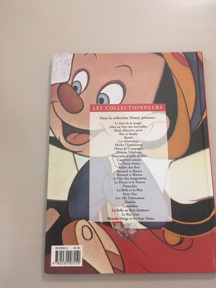 Livre Pinocchio Disney Édition Hachette - photo numéro 10