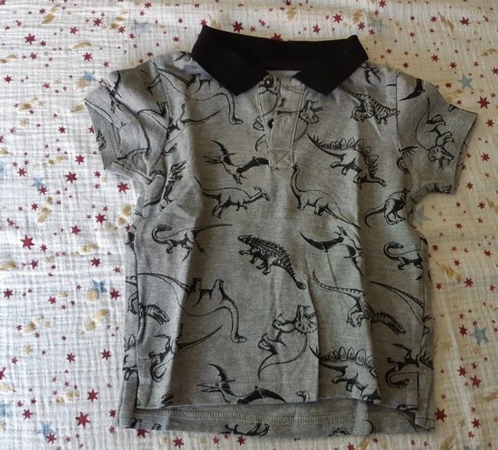 Polo dinosaures Lupilu 98/104 cm 2-4 ans