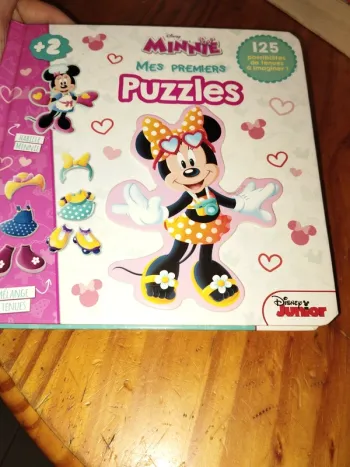 Minnie mes premiers puzzles