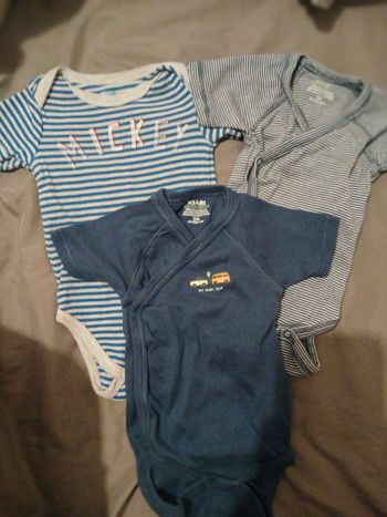 Lot de 3 bodie bébé garçon 🚼