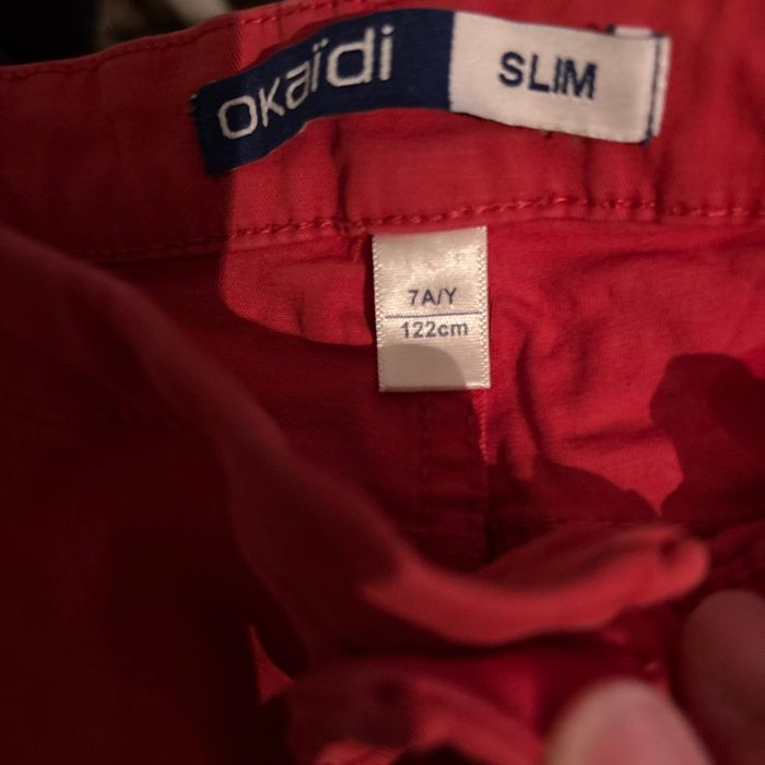 Vends lot de deux shorts okaidi 7 ans très bon état - photo numéro 3