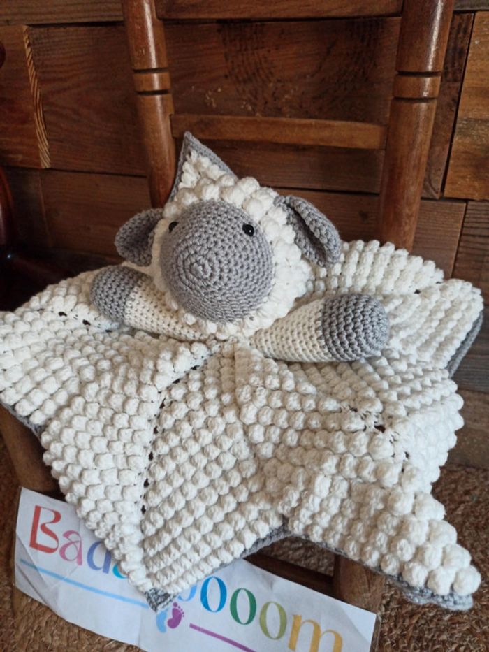 Doudou mouton fait main tbe - photo numéro 2