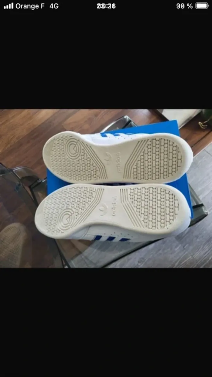 Basket Adidas continental 80 Stripes neuve taille 47 1/3 - photo numéro 6