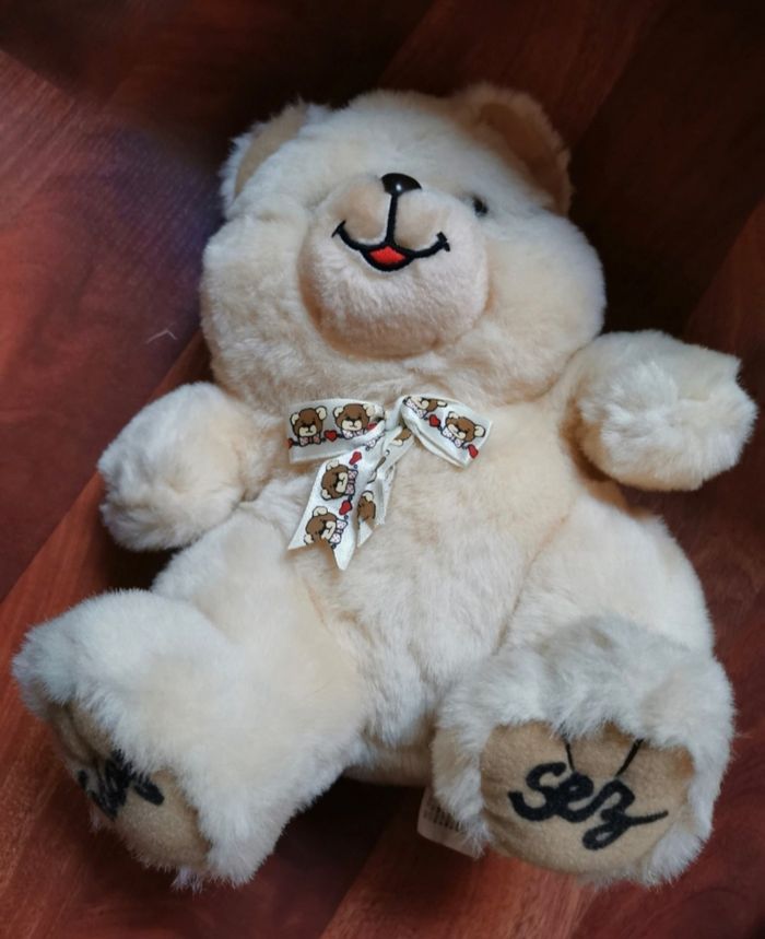 2 peluches ours qui parlent - photo numéro 2