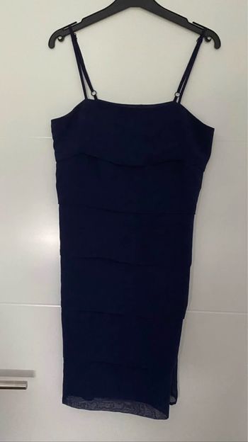 Robe bleu marine ceremonie taille S