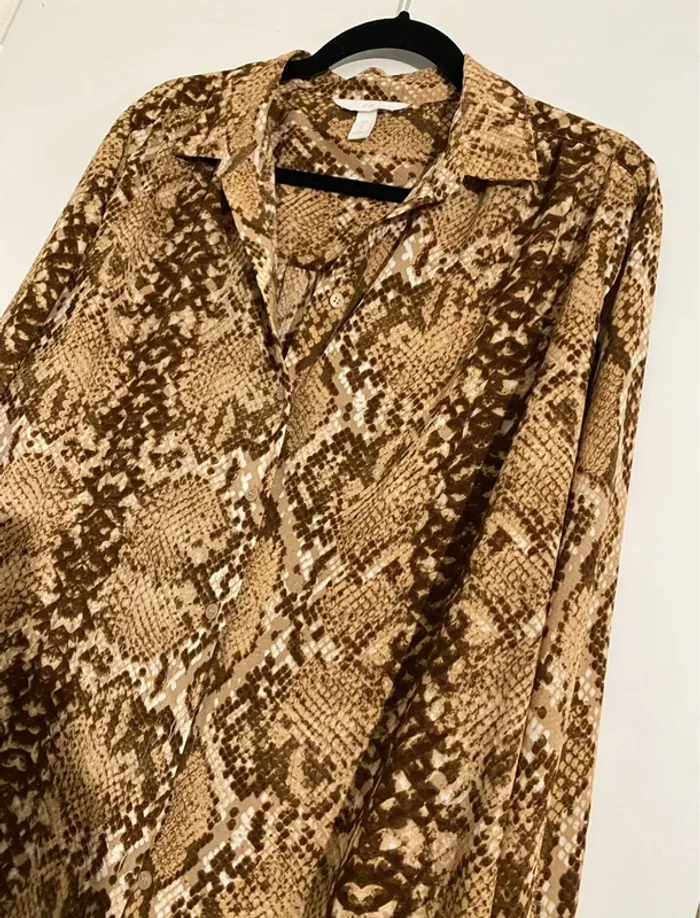 Chemise Imprimée Python H&M - photo numéro 2