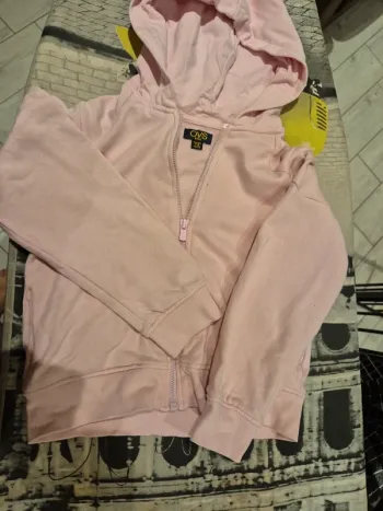 Gilet zip 7-8 ans
