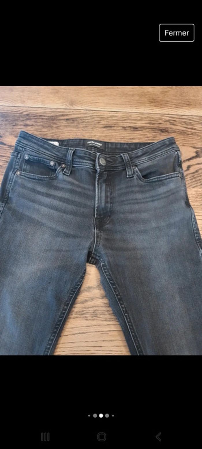 Jeans homme 29/34 Jack&Jones skinny Liam - photo numéro 5