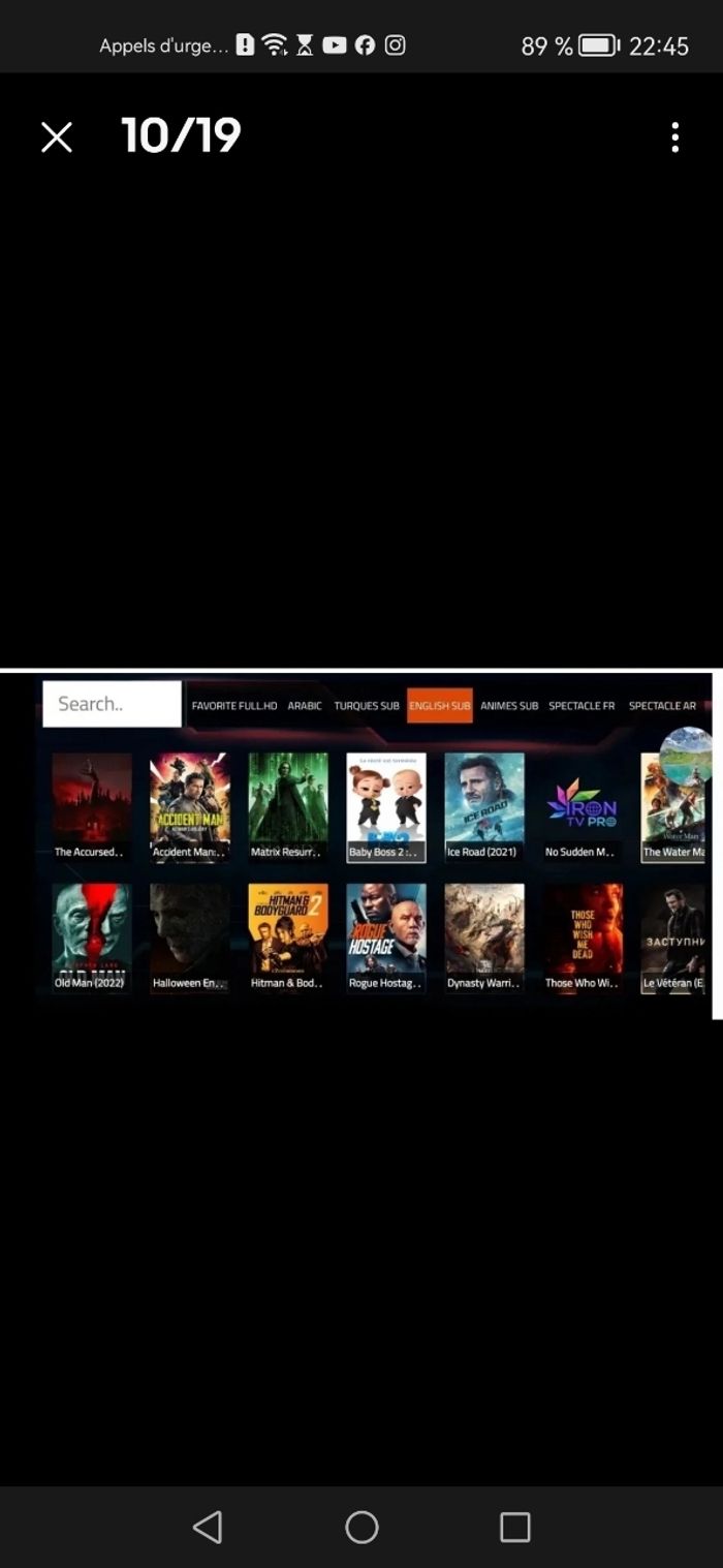 Boîtier Android TV Live Tv iptv - photo numéro 13