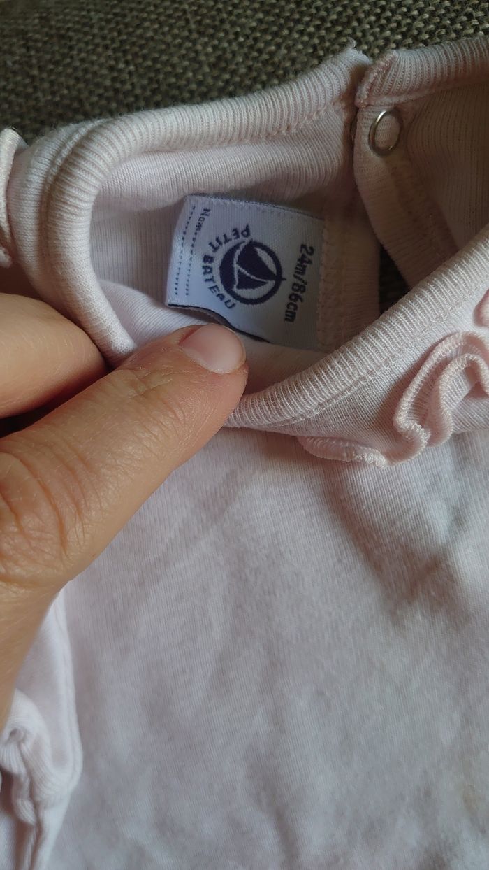 Body rose Petit Bateau - photo numéro 2