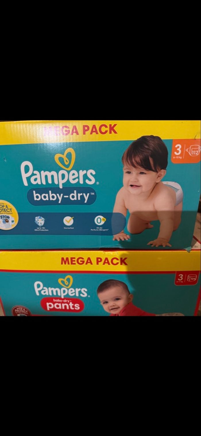 couche pampers taille 3