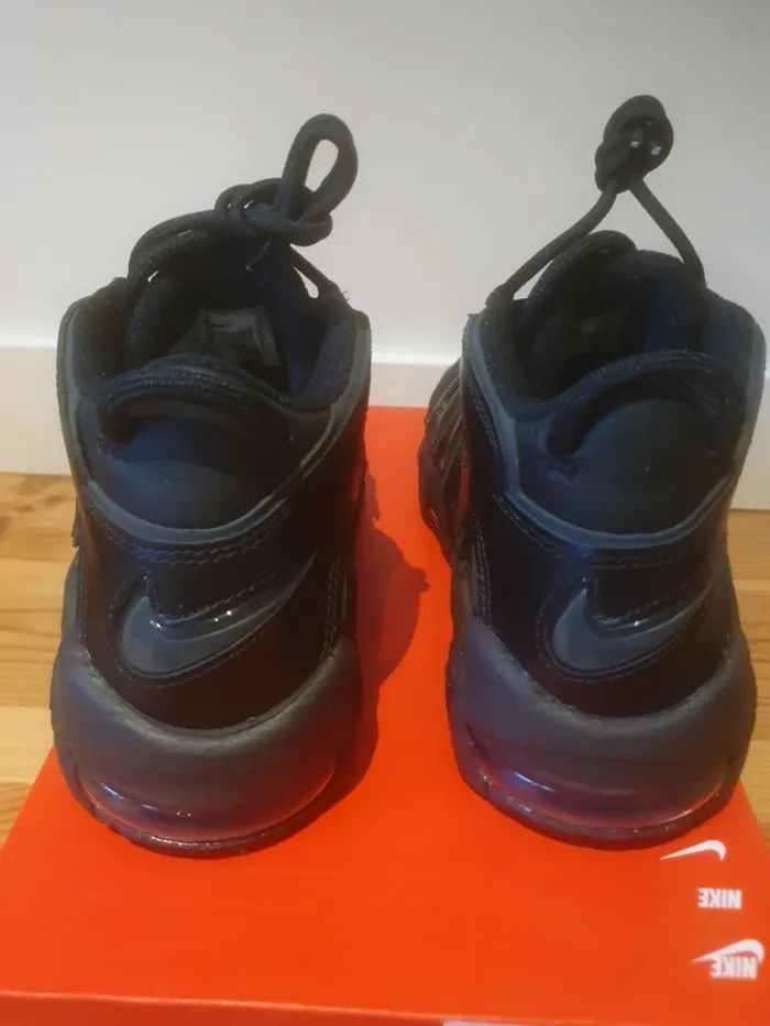 Nike Uptempo " full black"(36.5) - photo numéro 4