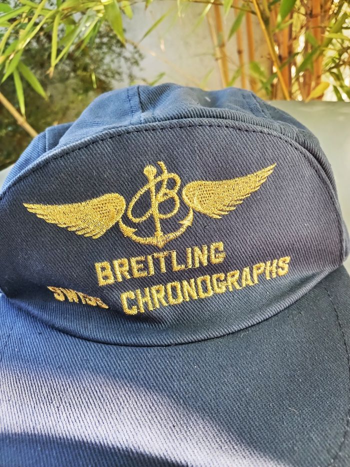 Casquette vintage unisexe Breitling forme marin - photo numéro 3