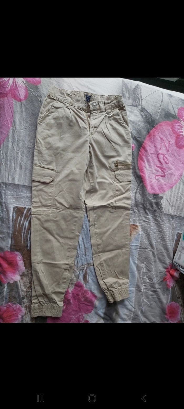 Pantalon cargo taille 10 ans 138/140cm kiabi - photo numéro 2
