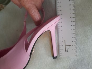 Chaussure rose  avec une boucle jamais porté