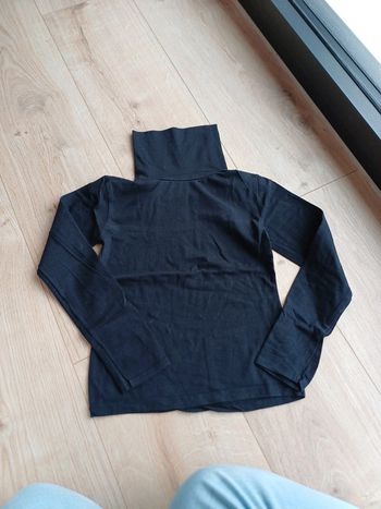 T-shirt col roulé 8ans
