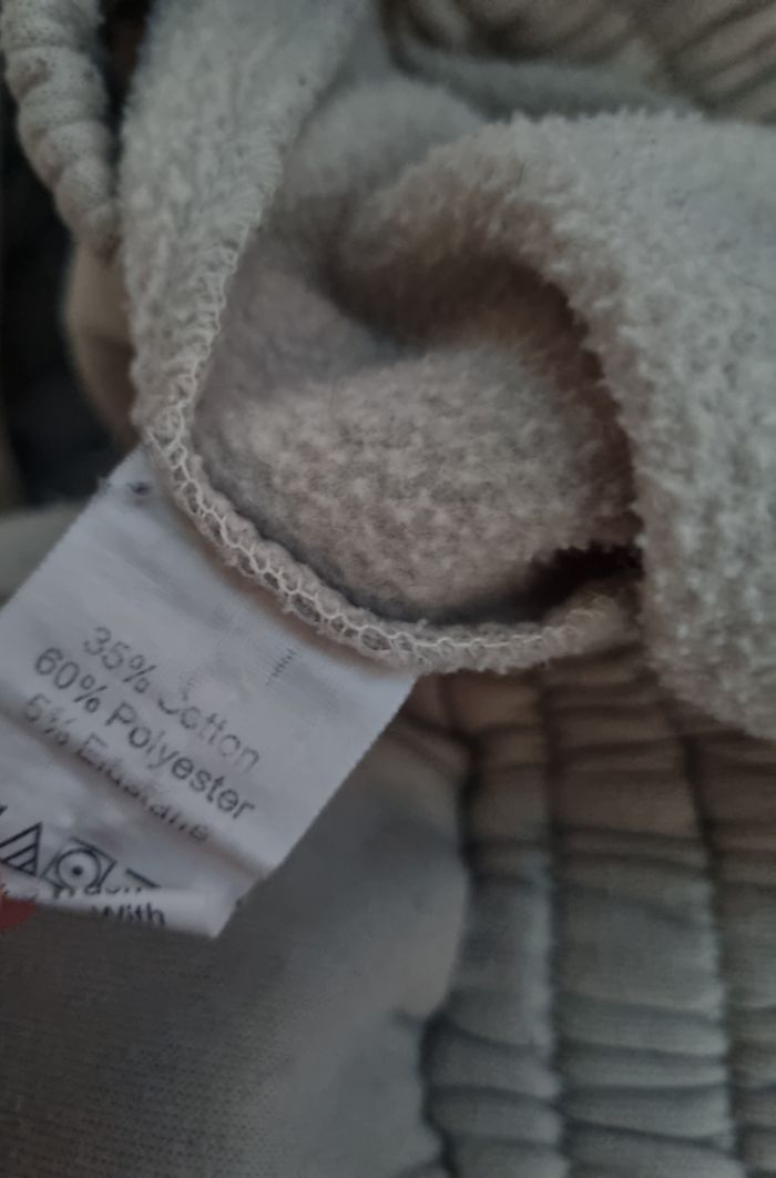 Pantalon jogging beige clair taille XL - photo numéro 4