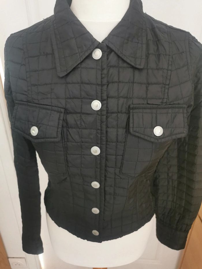 Blouson deli saison femme taille 1 biscote paris tbe - photo numéro 3