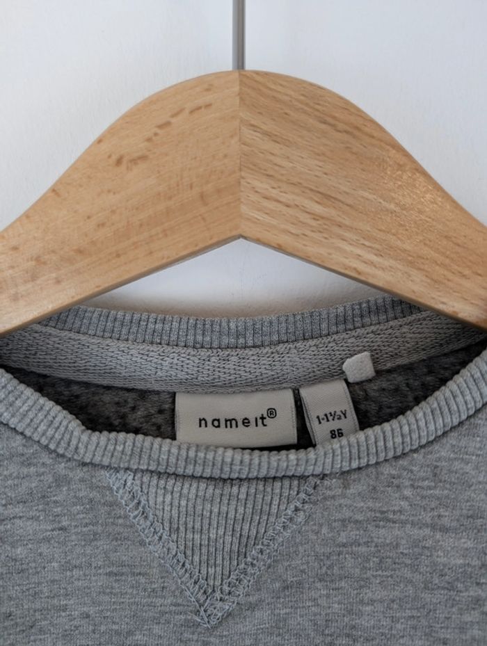 Pull / sweat manches longues Name It 12 - 18 mois - photo numéro 3