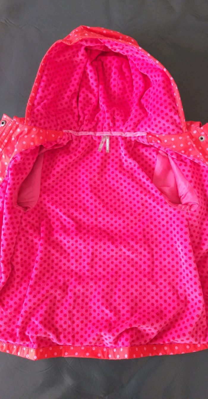 Manteau Orchestra rouge/rose - photo numéro 2