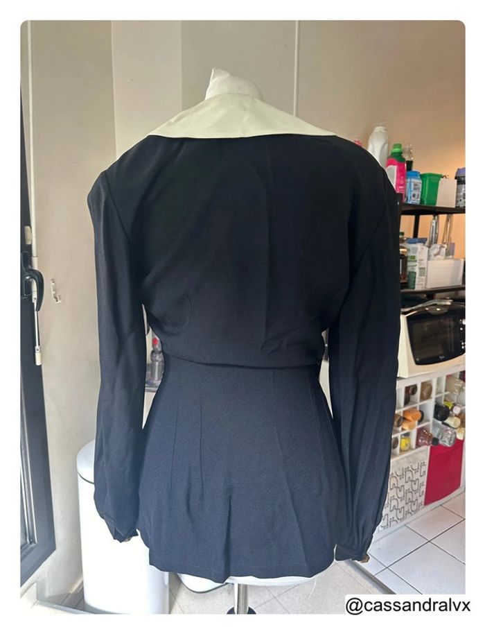 Haut blouse gros bouton doré - Georges Rech - photo numéro 2