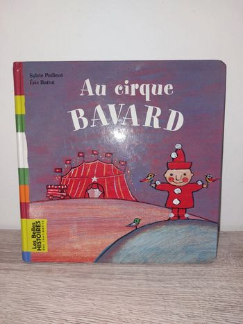 Livre au cirque Bavard
