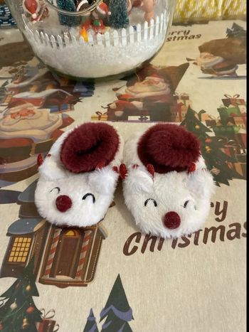 Jolie petit chaussons rennes