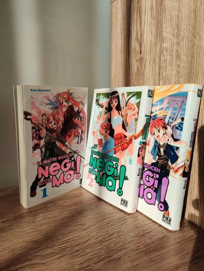 Mangas Le maître magicien Negima ! - tomes 1, 2, et 3 - photo numéro 3