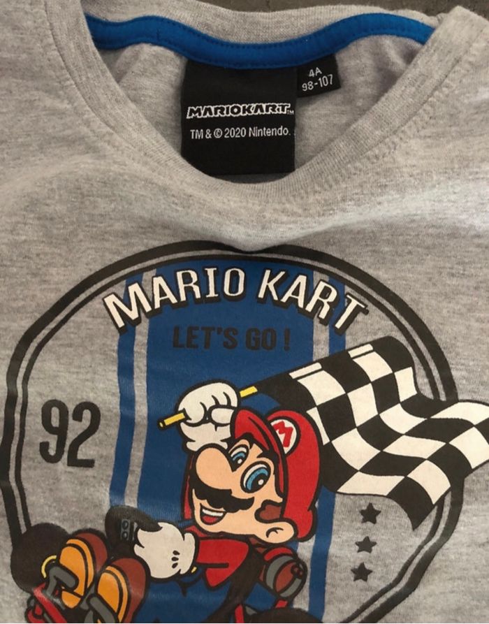 Pyjama « Mario Kart » 4 ans - photo numéro 3