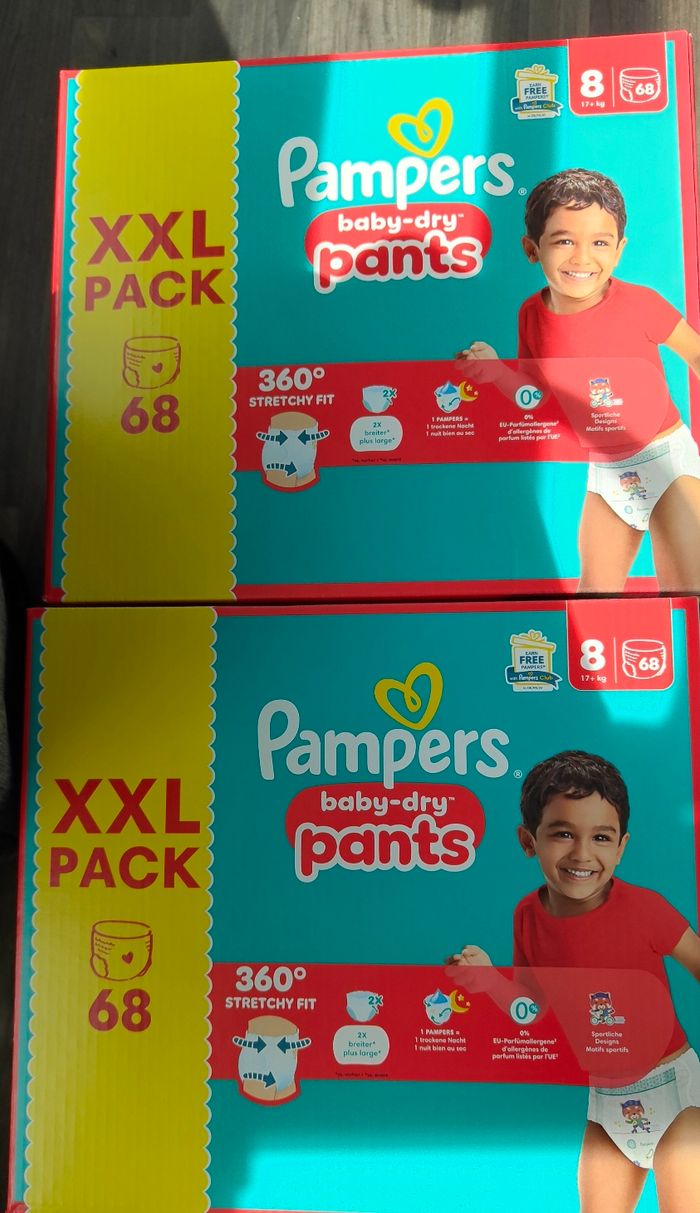 Couches Pampers