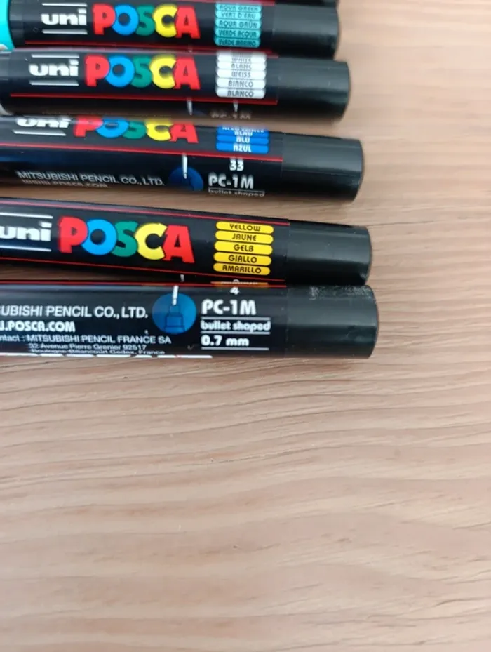 Lot de 10 POSCA neuf - photo numéro 2