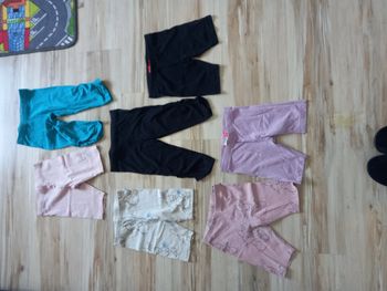 Lot 7 pantacourts / cyclistes 4 ans