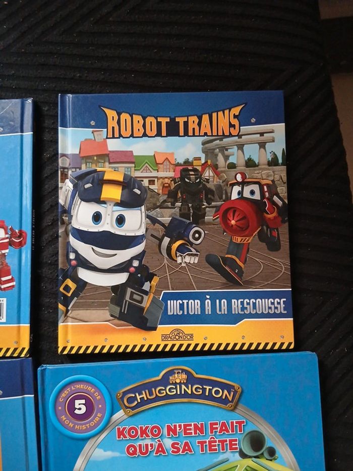 Livre robot trains ou chuchinggton - photo numéro 8