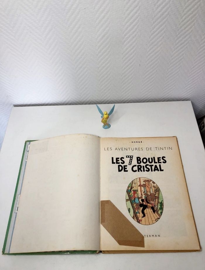 Tintin  les 7 boules de cristal - photo numéro 4