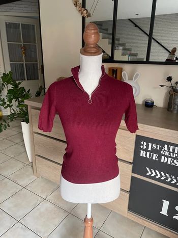 Pull léger manche 3/4