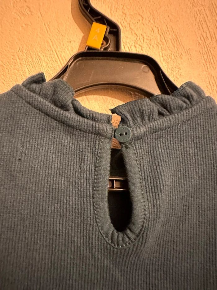 Robe ballerine bleue manches longues fille 5 ans Okaïdi - photo numéro 12