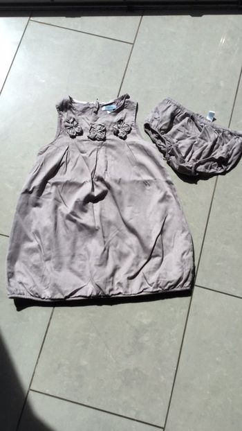 Ensemble robe et bloomer 3 ans Obaibi