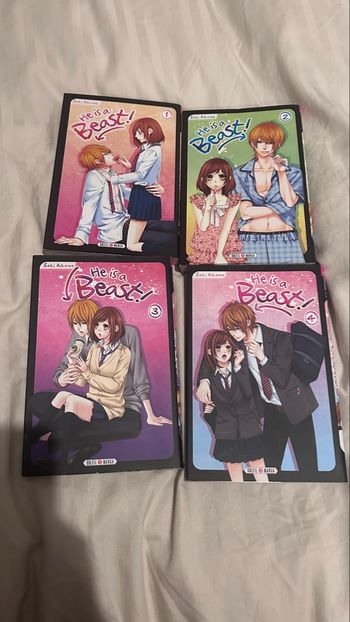 Lot manga He is a Beast de Saki Aikawa
