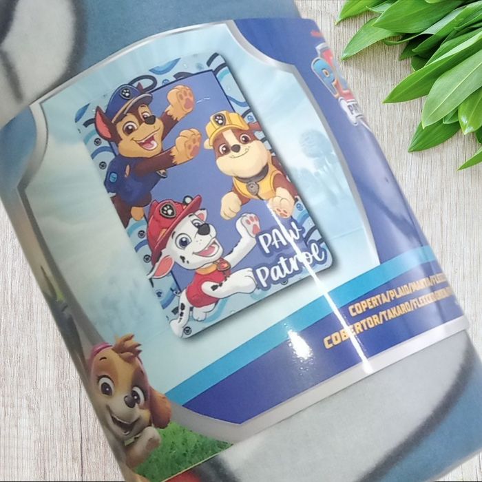 Couverture Plaid  paw patrol Pat patrouille - photo numéro 2